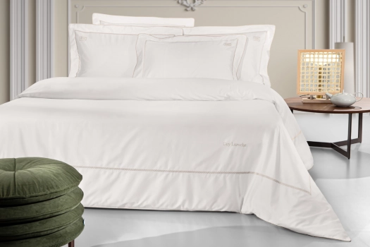 Σετ Σεντόνια Βαμβακερά King 270x280εκ. Elite Ivory-Beige Guy Laroche