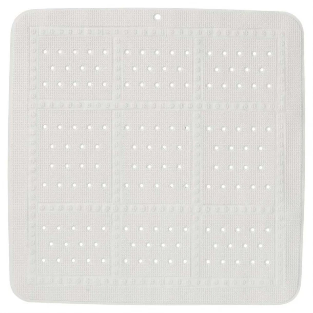 Ταπέτο Αντιολισθητικό Ντουζιέρας Pvc 55x55εκ. Unilux White Sealskin 315001210