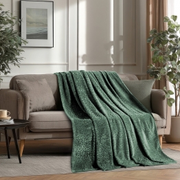 Ριχτάρι Flannel Πολυθρόνας 130x170εκ. Giza Dark Aqua Melinen 20005196