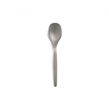Κουταλάκι Γλυκού Ανοξείδωτο Ασημί Vintage Finger Food Comas 13εκ.-2mm CO00878600