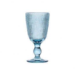 Ποτήρι Γυάλινο Κρασιού Μπλε 250ml Roche Estia 07-39431