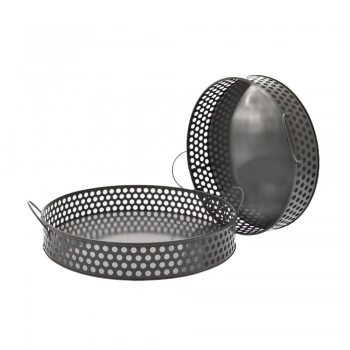 Δίσκος Σερβιρίσματος Σετ 2τμχ Μεταλλικός Γκρι iliadis Φ31x6εκ., Φ26x5εκ. 85638