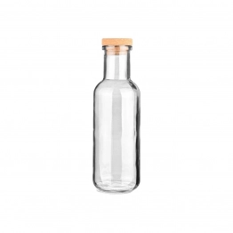 Μπουκάλι Γυάλινο-Φελλός Διάφανο Essentials Estia 1000ml-8,7x27,8εκ. 01-21894