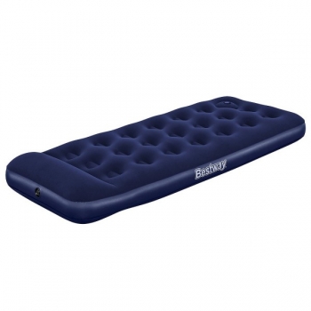 Στρώμα Φουσκωτό Μονό Με Μαξιλάρι 185x76x28εκ. Bestway 42-2835