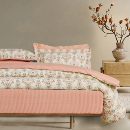 Σετ Παπλωματοθήκη Polycotton Μονή 160x240εκ. Casual 5455 Multicolor Das Home