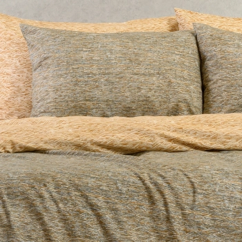 Ζεύγος Μαξιλαροθήκες Polycotton 50x70εκ. Rafaelo Beige Casual Line Melinen 20005352