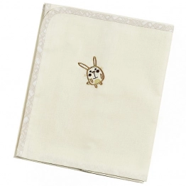 Πάνα Βαμβακερή Bebe 90x90εκ. Elephant Εκρού 30223