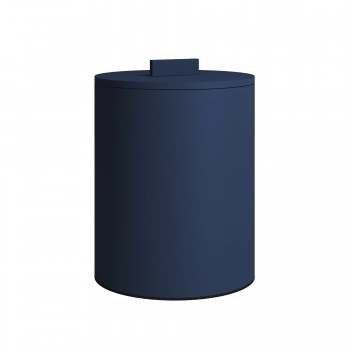 Καλάθι Απορριμμάτων Πάγκου 6lt Ανοξείδωτο Matt Navy Blue Pam & Co Φ20x25εκ. 2326-203