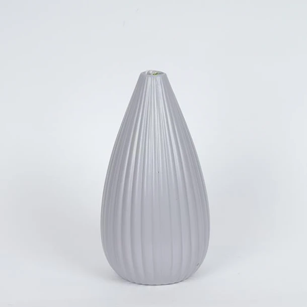 Βάζο Κεραμικό Γκρι 13,3x26εκ. ESTHETI 752-20397