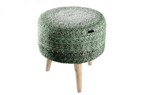 Σκαμπώ 40x40x40εκ. Stool Shades Olive Guy Laroche