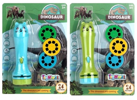Μίνι Προτζέκτορας Δεινόσαυροι 12x4x17εκ. Toy Markt 68-774