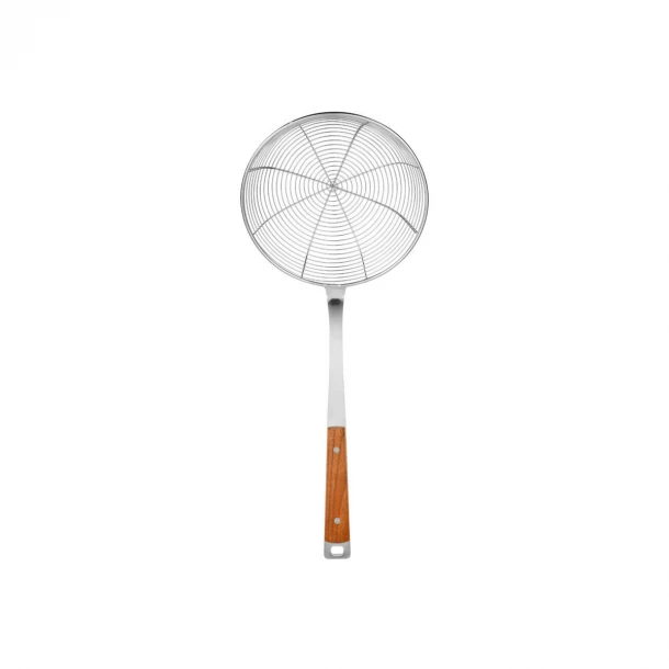 Κουτάλα Αράχνη Ανοξείδωτη-Ξύλινη Allure 18x18x44εκ. Estia 01-27872