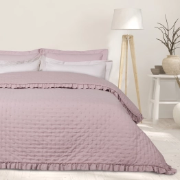 Κουβερλί Microfiber Υπέρδιπλο 220x240εκ. Happy 9656 Nude Das Home