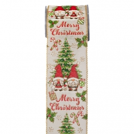 Χριστουγεννιάτικη Κορδέλα Merry Christmas 6,7εκ.-9μ. iliadis 20080