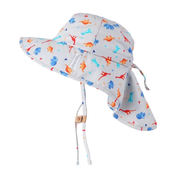 Αντηλιακό Cape Καπέλο 2-4 Ετών UPF50 Sunhat Multi Dino Flapjack FJKCH158M