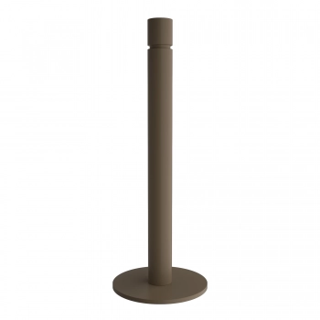 Θήκη Για Ρολό Κουζίνας Ανοξείδωτη Matt Light Bronze Pam & Co Φ12,5x33εκ. 1230-963