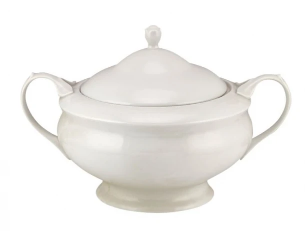 Σουπιέρα Πορσελάνης Λευκή 3,5lt Athens WM Collection N970/athens