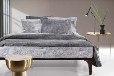 Σετ Σεντόνια Βαμβακερά King Size 270x265εκ. Safari Anthracite Guy Laroche
