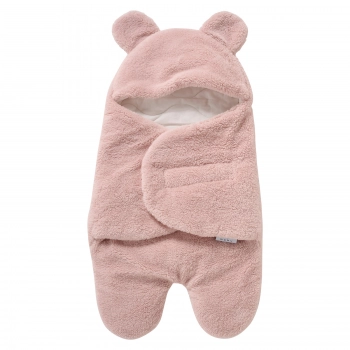 Υπνόσακος Fleece 80x85εκ. Relax 4910 Ροζ Das Baby