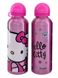 Παγούρι Μεταλλικό Hello Kitty 500ml-6,5x21εκ. 50-3543