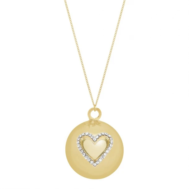 Μενταγιόν Εγκυμοσύνης Lilo Heart Gold Proud Mama PM-815