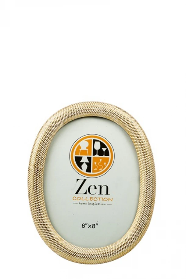 Κορνίζα Polyester Χρυσή Οβάλ 15x20εκ. Zen Collection 26.14.52769