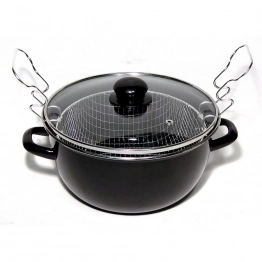 Φριτέζα Εμαγιέ Μαύρη Max Home 4,5lt ET82400024