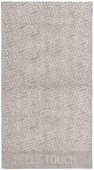 Πετσέτα Θαλάσσης Polyester-Poliammide 90x170εκ. Feel & Touch Icon Ammos