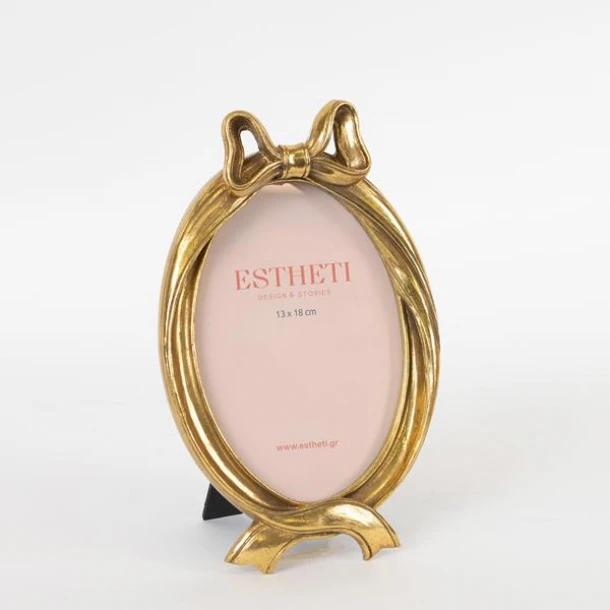 Κορνίζα Polyresin Χρυσή 15x3,2x24,3εκ. ESTHETI 756-12037