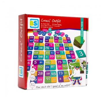 Επιτραπέζιο Παιχνίδι Μαθηματικών Crocs’ Outfit Bs Toys GA369