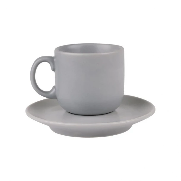 Φλυτζάνι Καφέ Σετ 6τμχ 100ml Cozy Grey Oriana Ferelli PR0NG1710