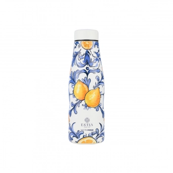 Θερμός-Μπουκάλι Ανοξείδωτο Flask Amalfi Coast Save The Aegean Estia 500ml-7x7x22,3εκ. 01-31602