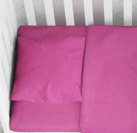 Μαξιλαροθήκη Φάκελος Βαμβακερή Bebe 35x45εκ. Solid 499 Fuchsia DIMcol