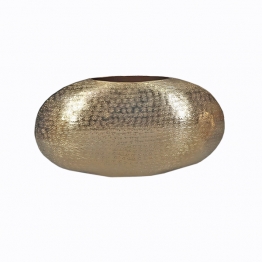 Βάζο Μεταλλικό Χρυσό Art Et Lumiere 35x9,5x20εκ. 12001