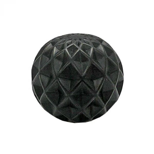 Διακοσμητική Επιτραπέζια Μπάλα Κεραμική Μαύρη Art Et Lumiere 12x12εκ. 30806