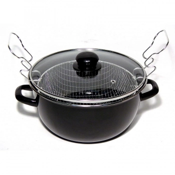 Φριτέζα Εμαγιέ Μαύρη Max Home 4,5lt ET82400024