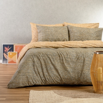 Σετ Σεντόνια Polycotton Υπέρδιπλα 235x270εκ. Rafaelo Beige Casual Line Melinen 20005304