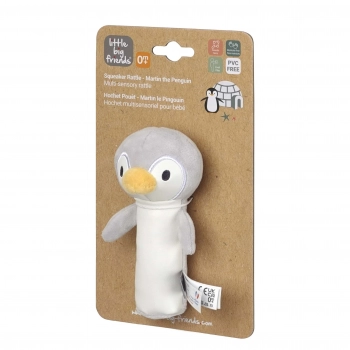 Κουδουνίστρα Squeaker Βελούδινη Ocean Little Big Friends BTL304997