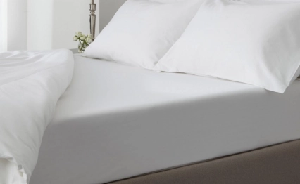 Σετ Σεντόνια Βαμβακερά 250x280εκ. Λευκά