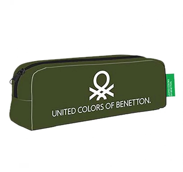 Κασετίνα Χακί 20x6εκ. United Colors of Benetton 50-3348
