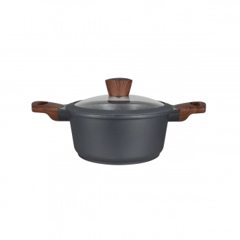 Κατσαρόλα Αλουμινίου Αντικολλητική Stone Estia 20εκ. 01-1131