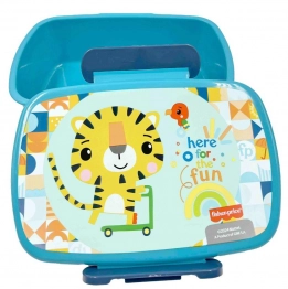 Φαγητοδοχείο Πλαστικό PP Tiger Fisher Price 900ml/17,5x13x7εκ. Gim 50-3511