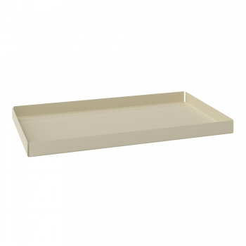 Σαπουνοθήκη Επικαθήμενη Ανοξείδωτη Matt Ivory Pam & Co 14x8x1εκ. 82-703