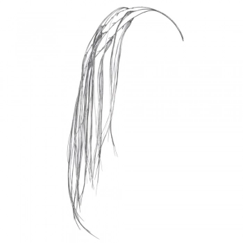 Χριστουγεννιάτικο Κλαδί Κρεμαστό Ασημί 120εκ. iliadis 90374