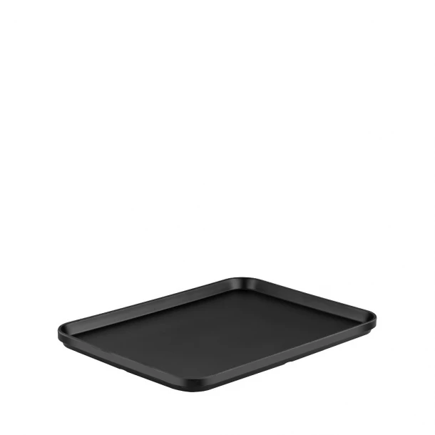 Πιάτο Φαγήτου Ορθογώνιο Μελαμίνης Black Gravity Matt ESPIEL 26x18εκ. MLB2325K36-6