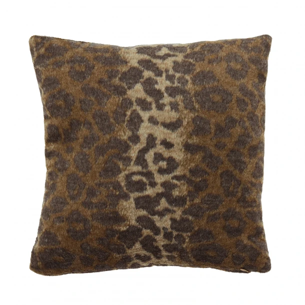 Διακοσμητικό Μαξιλάρι Μάλλινο-Polyester 40x40εκ. Throws 0858 Brown Das Home