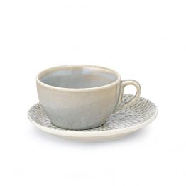Φλυτζάνι Τσαγιού 230ml In-glaze Stoneware Porcelain Pearl CRYSPO TRIO 47.160.16