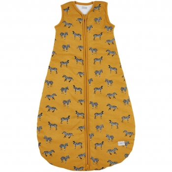 Υπνόσακος Βαμβακερός 2.5Tog 10-18 Μηνών/75-86εκ. Zebra Honey Gold Meyco MEY-725541