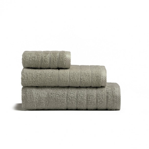 Πετσέτα Μεμονωμένη Βαμβακερή Προσώπου 50x90εκ. Fresca Smoke Green Melinen 20005592