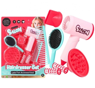 Σαλόνι Κομμωτικής Μπαταρίας σε Καρτέλα 27x5x37εκ. Toy Markt 77-1305